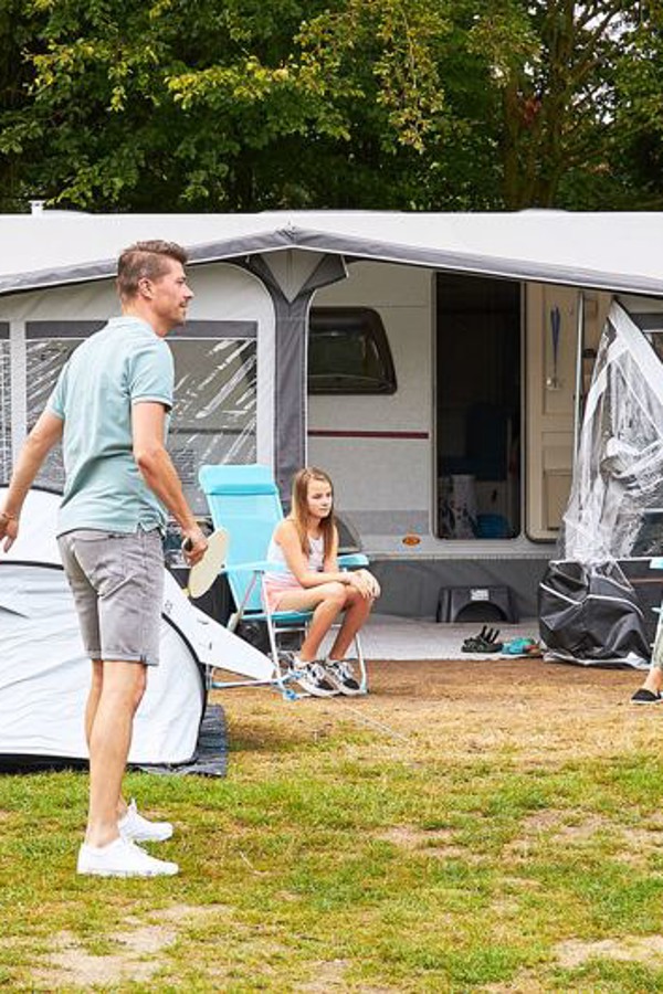 Camping met prive sanitair RCN de Jagerstee op de Veluwe in Gelderland